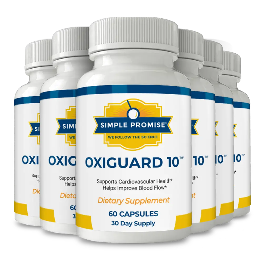 Six-bottle OxiGuard 10 package