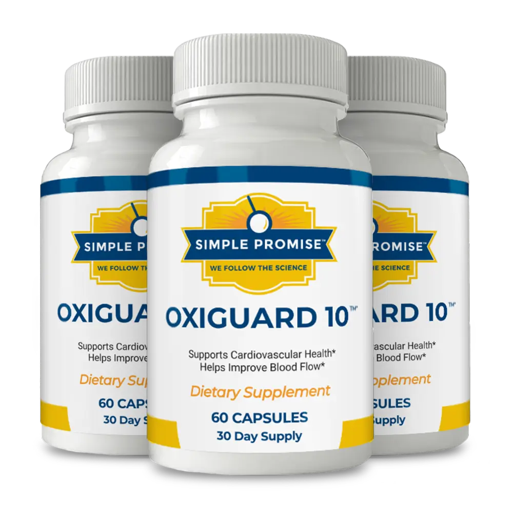 Three-bottle OxiGuard 10 package
